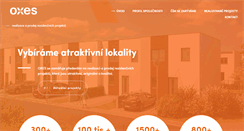 Desktop Screenshot of oxes.cz